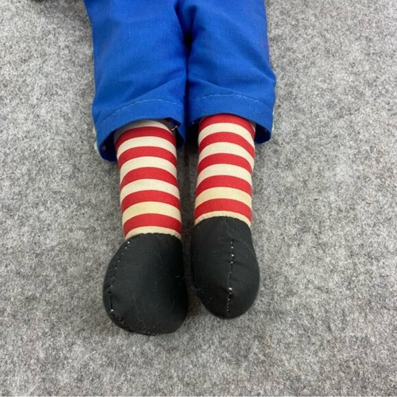 Vintage Raggedy Ann and Andy Plush Toy Dolls 16 inches - Picture 9 of 11